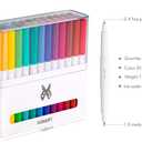 Xinart Pens for Cricut Maker 3,Maker,Explore 3,Air 2, Dual Tips 36pcs Markers Pens Set Waterbased Ink Ultimate Fine Point Pen (0.4 Tip & 1.0 Tip)