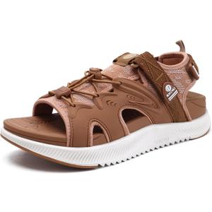 ONCAI Walking Sandals for Women,Sport Athletic Hiking Sandals With Arch Support Orthotic Outdoor Footbed for Plantar Fasciitis, Sandalias Mujer with Adjustable Straps (US Size 6-12)
