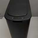 Cesun Automatic Motion Sensor Black Bathroom Trash Can with Lid, 2.6 Gallon Touchless Trash Bin, Smart Plastic Slim Garbage Can Small Wastebasket for Toilet, Office, rv, Bedroom, Living Room