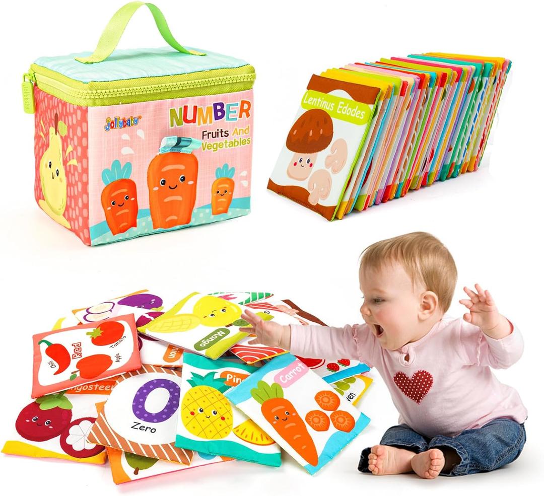 Jollybaby Reusable Soft Flash Cards for Baby 0-6-12-18 Months, Preschool Learning Resource Toys for Toddler 0-1-2-3-4 Years, Montessori Sensory Sight Words Numbers Toys for 0-6-12 Months Baby Gift Jollybaby Reusable Soft Flash Cards for Baby 0-6-12-18 Months, Preschool Learning Resource Toys for Toddler 0-1-2-3-4 Years, Montessori Sensory Sight Words Numbers Toys for 0-6-12 Months Baby Gift