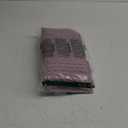 MOMIGO Baby Diaper Caddy Organizer - Fahion Mahua Water-Resistent Nursery Storage Basket for Diapers and Baby Wipes, Diaper Stacker Car Organizer, Newborn Nursery Gift (Purple)