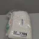 AMOAMI Upgraded Waffle Bath Mat, Super Absorbent Non Slip Bath Mats for Bathroom Floor, Machine Washable Bathroom Rugs with Tassels, Rubber Backed Bathroom Mats, Ultra Soft, 17" x 24", White