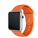 WITHit Active Silicone Keeperless Band for Apple Watch 42/44/45mm & Ultra 49mm, Orange