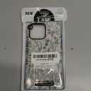 for iPhone 16 Pro Max Case, Vintage Garden Sage Floral Flower Leaves Branch Design Cover, Cute Aesthetic Hybrid 2-Layer Hard Shell Shockproof Protective Phone Case for Girls Women 6.9'', Green