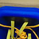 Little Tikes Snug 'n Secure Blue Swing with Adjustable Straps, 2-in-1 for Baby and Toddlers Ages 9 Months - 4 Years