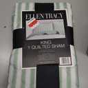 Standard 1 Quilted Sham 20x36 100%Polyester, Green
