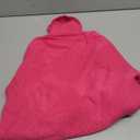 Womens Turtleneck Oversized Cable Knit Sweaters 2025 Fall Winter Trendy Work Casual Pullover Cozy Warm Long Sleeve Knit Tops (Medium, Hot Pink)