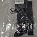 Teen Youth Baseball Socks Boys Teens Softball Socks and Belt Set for Baseball,Soccer.(1 Sock with 1 Belt). (Black, S)