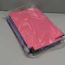 Extra Capacity Legal Size Hanging File Folders,12 Pack Reinforced Plastic Hanging Folder, Heavy Duty 2 Inch Expansion, Filing Cabinet Folders for Bulky Files, Medical Charts, Colorful (Black (With Side))