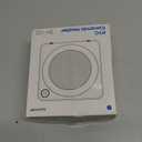 Gaiatop Mini Space Heater, Lightweight PTC Ceramic Fast Heating 500W Energy Efficient for Indoor Use, Overheating & 45 Tip-Over Protection, Portable Desk Electric Heaters for Office Home White