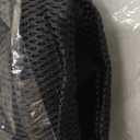 1 PC Motorcycle Seat Cover, Motorcycle Seat Protector with Anti-slip Cushion, Universal 3D Spacer Mesh Cover, or Most Motorbike, ATV, Scooter (Black #L)