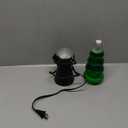 Lazzgan Christmas Tree Liquid Motion Lamps  14.5 Inch Black Large Christmas Tree Night Lights Table Lamp for Adults Kids, Mood Lighting Home Decor Christmas Unique Gifts