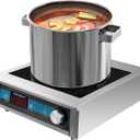 Commercial Grade Countertop Burner 1800 W /120V Commercial Induction Cooktop 9 Inch Heating Coil Hot Plate Even Heating at each power level