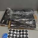 SpaceAid Spice Drawer Organizer with 28 Spice Jars, 386 Spice Labels, 4 Tier Seasoning Rack Tray Insert for Kitchen Drawers, 13" Wide x 17.5" Deep