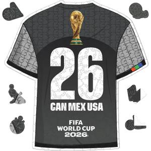 FIFA WorldCup2026 Wooden Puzzle Collectible FWC26 Jersey 200Pcs DecorGift