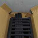 3-Tier Black Bamboo Shoe Rack for Entryway, Stackable | Foldable | Natural, Shoe Shelf Storage Organizer for Hallway Closet, Free Standing Shoe Racks for Indoor Outdoor