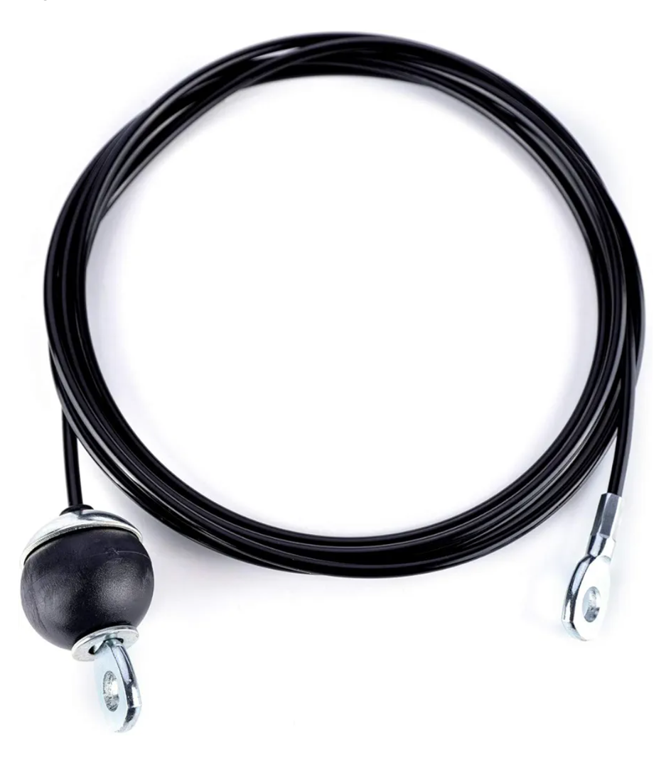 Fitness Pulley Cable,Replacement Cable Machine Accessories,Cable Pulley Attachments for Gym -Thick 5mm(0.2inch) Heavy Duty Steel Wire Rope for Home Gym Cable