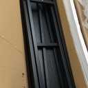 70.9" Console Table,Modern Extra Narrow Long Sofa Table Behind Couch,Skinny Entry Table with Black Metal Frame for Living Room, Hallway,Classic Black