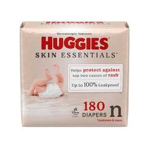 Huggies Skin Essentials Luxury Diapers Up to 10 Lbs