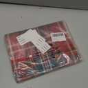 Christmas Front Door Mat Indoor Entrance - 2x3 Ft Non-Slip Doormat Outdoor Rug Small Red Holiday Tartan Plaid Entry Rug for Layered Door Mats Front Porch Entryway Kitchen New Year Decor