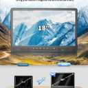 Desobry 18.2" Portable TV with Antenna, 1080P LED TV for Kitchen, Camping