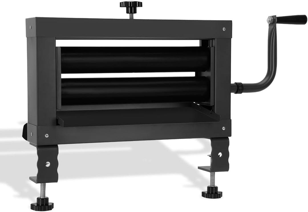 Drizzlen Clothes Wringer, Heavy Duty Off-Grid Laundry Wringer for Towels, 5 Times Thicker Rubber, More Convenient Than Two-knob Style, Used in Car Washing, Laundry, Kitchen, etc, Rapid Drying