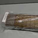 UNISHADES Cordless Bamboo Roman Shades for Windows, Blinds Size (32.5" W 64" H) Colour (Highfield Teak)