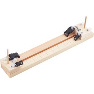 AHANDMAKER Bracelet Jig Bracelet Maker, Adjustable Length Wooden Jig Bracelet Maker, Wristband Maker Wooden Frame, Bracelet Knitting Tool, Bracelets Braiding Weaving Craft Tool