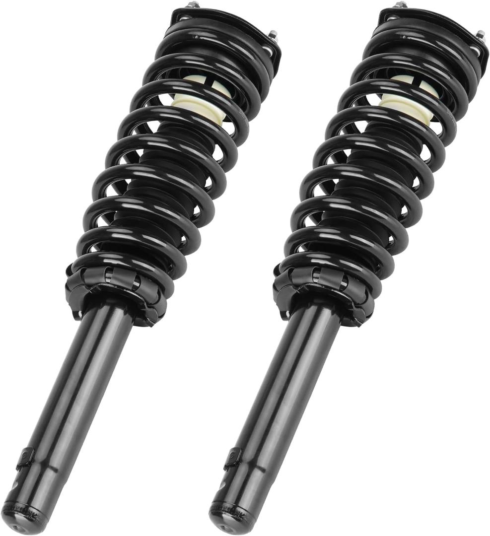 Front Spring Strut Shock Absorber for Ford Fusion 2010-2012 2.5L, for MERCURY MILAN 2010-2011 2.5L L4, Complete Coil Struts Shocks Assembly Absorbers Replace for 272596