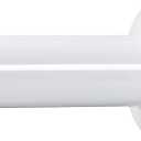 Ivilon Tension Curtain Rod - Spring Tension Rod for Windows or Shower, 36 to 54 Inch. White