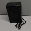 Lerat Electric Space Heater, Small Heater for Indoor Use, 1200W PTC Fast Heating Portable Heater, Overheat & Tip-Over Protection, Heating & Fan Modes for Bedroom, Office, Camping, Black