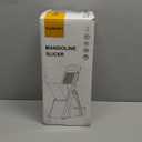 SupMaKin Upgrade Safe Mandoline Slicer, Multi Vegetable Chopper, Potato Slicer, Vegetables Slicer Onion Chopper Fry Cutter, Kitchen Chopping Artifact (Gray/White)