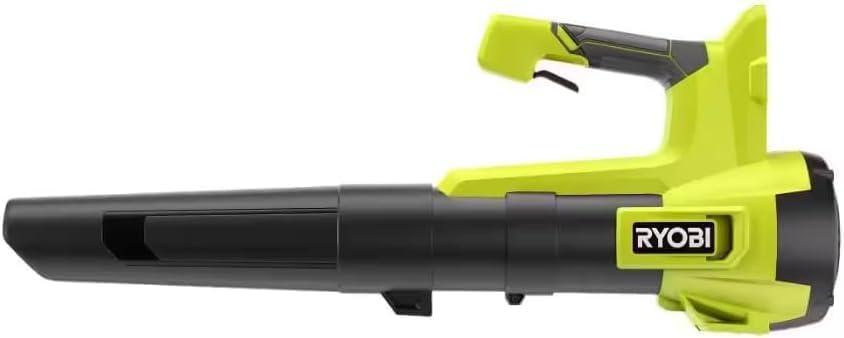 RYOBI ONEAND 18V 100 MPH 350 CFM Cordless Battery Variable-Speed Jet Fan Leaf Blower Tool