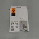 Spigen Camera Lens Screen Protector [GlasTR EZ Fit Optik Pro] Designed for iPhone 17 Pro Max | iPhone 17 Pro | iPhone 16 Pro Max | 16 Pro | iPhone 15 Pro Max | 15 Pro - Black [2 Pack]