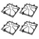 W10447925 Stove Grate Replacement Parts for Whirlpool Stove Parts General Electric Gas Range Parts Stove Surface Top Grate Metal Steel Rack (4 Pack)