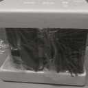 READAEER Makeup Organizer 3 Pieces Cosmetic Storage Case with 6 Drawers (Black)