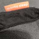 Manta Slim Sleep Mask – Ultra-Light Blackout Eye Mask with Adjustable Eye Cups, Above-the-Ear Elastic Strap, Minimalist Low-Profile Design for Better Rest