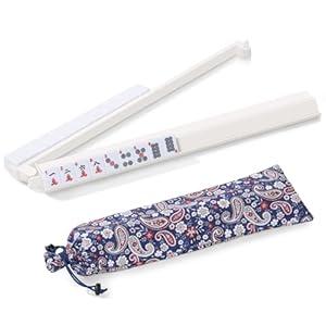 Mahjong Racks with Pushers, Mah Jongg Clear Acrylic American All-in-One Tile Rack & Pusher Accessories Gifts (Milk White)