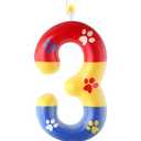 3 Dog Paw Theme
Birthday Candles, Pack of 3