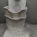 Laundry Basket Bathroom Multi-layer Clothes Storage Basket Household, Simple Kitchen Shelf Fruit Stand (2 Layers)