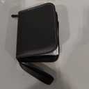 Linkinbot 2-Pocket Trading Card Binder for TCG cards, Hold 80 Cards with 40 removable sleeves, One Card Size Collectible Trading Card Albums (BLACK)