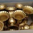 10Pcs Gold Flower Stand Flower Vases Table Centerpiece Wedding Decor 16cm H