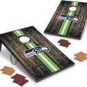 Wild Sports NFL 2' x 3' MDF Deluxe Cornhole Set - with Corners and Aprons