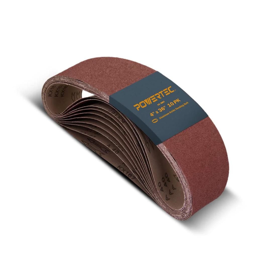 4" x 36", Cloth Belt 341D, Aluminum Oxide - 50-Grit - Lot of 25