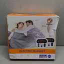 Mia&Coco Electric Blanket King -90"x100" Dual Control Flannel Heated Blanket, 10 Heat Levels, 10-Hour Auto-Off, Fast Heating, Overheat Protection, Soft Heating Blanket for Home and Office (Gray) (Grey)