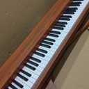 UISCOM Digital Piano Keyboard 88 Key Semi-Weighted for Beginners,Full Size Electric Piano with Stand,Triple Pedal,Adapter,Sheet Music Stand,Headphone,USB-MIDI Compatible,Wood Brown, URS25 with Stand