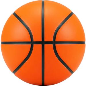 Silent Basketball Size 6 28.5 Inch 21oz, Indoor Airless Foam Training Ball, 90% Real Bounce & 80% Quieter, No Noise for Basketball Lovers Kids Teens Boys Girls Adults