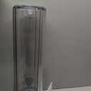 Purcooflow WHF2045C | 20" x 4.5" Clear Whole House Water Filter Housing for Well & City Water