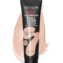 Revlon ColorStay Full Cover Longwear Matte Foundation, Heat & Sweat Resistant Lightweight Face Makeup, Ivory (110), 1.0 oz