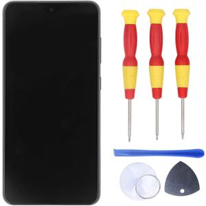 Display Screen Digitizer Assembly for S21 FE, LCD Display for S21 FE US Version G990U with Technical Repair Tools Kit, Supports Fingerprints, Test Before Shipment